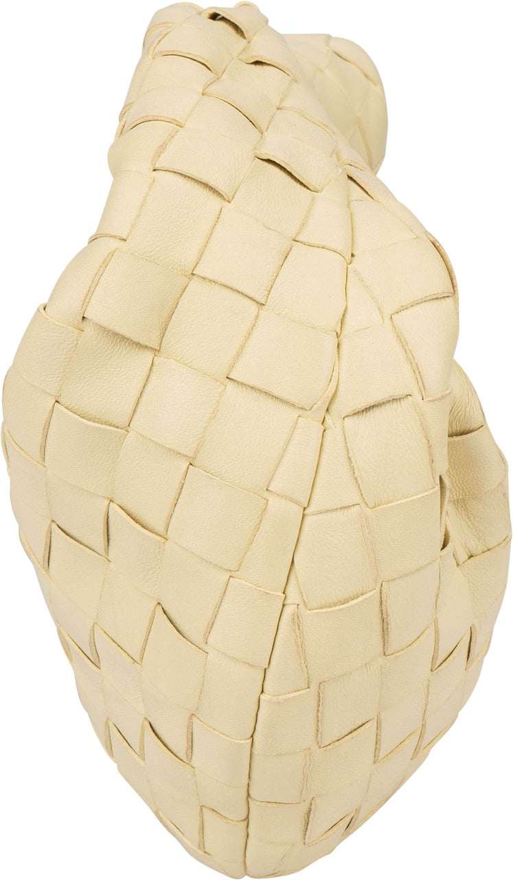 Bottega Veneta Bottega Veneta Intrecciato Leather Mini Jodie Handbag Porridge Divers