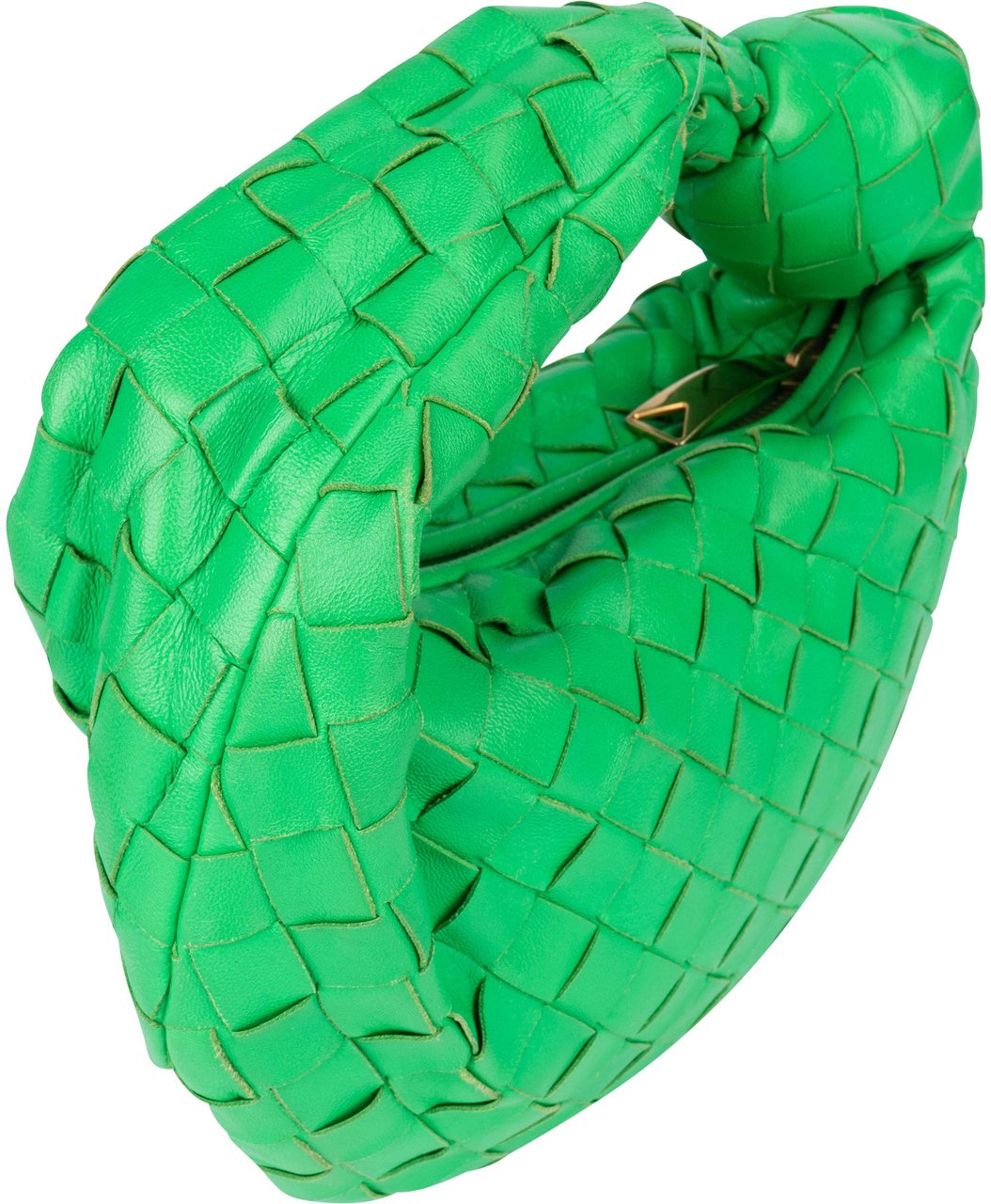 Bottega Veneta Bottega Veneta Intrecciato Leather Mini Jodie Handbag Groen