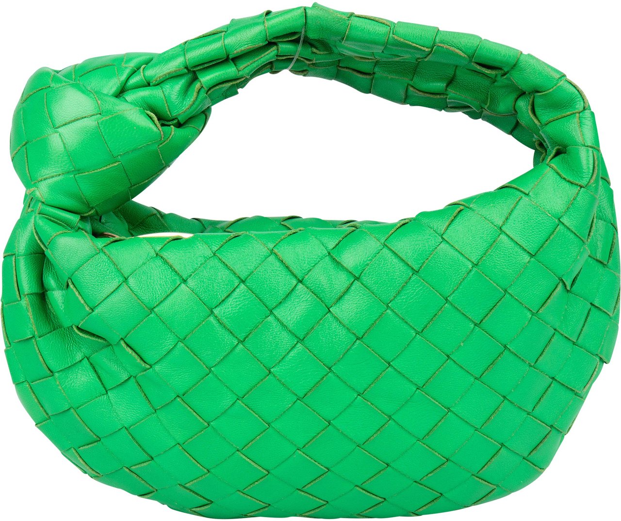 Bottega Veneta Bottega Veneta Intrecciato Leather Mini Jodie Handbag Groen