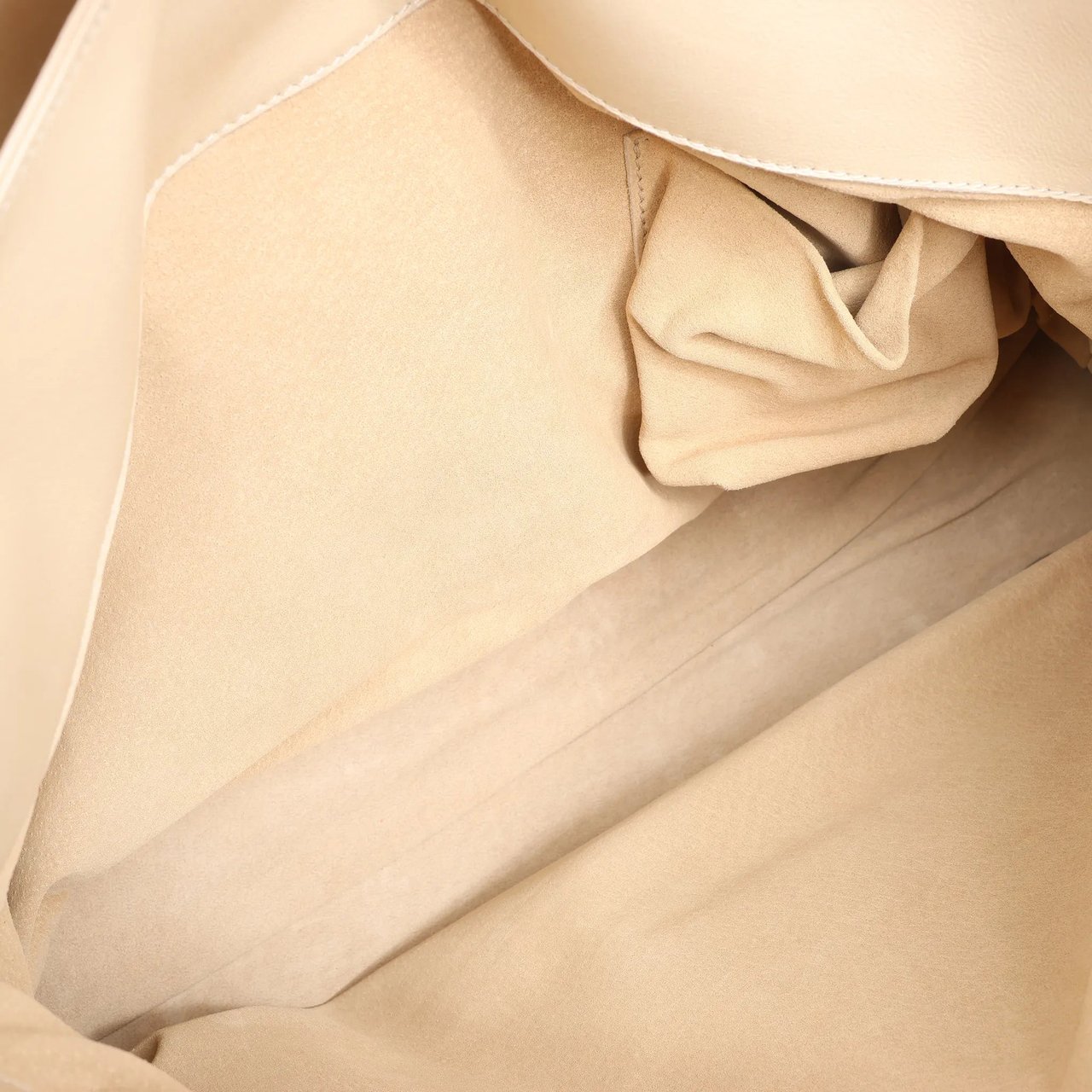 Bottega Veneta Bottega Veneta Intrecciato Roma Leather Handbag in Beige 171265 Beige