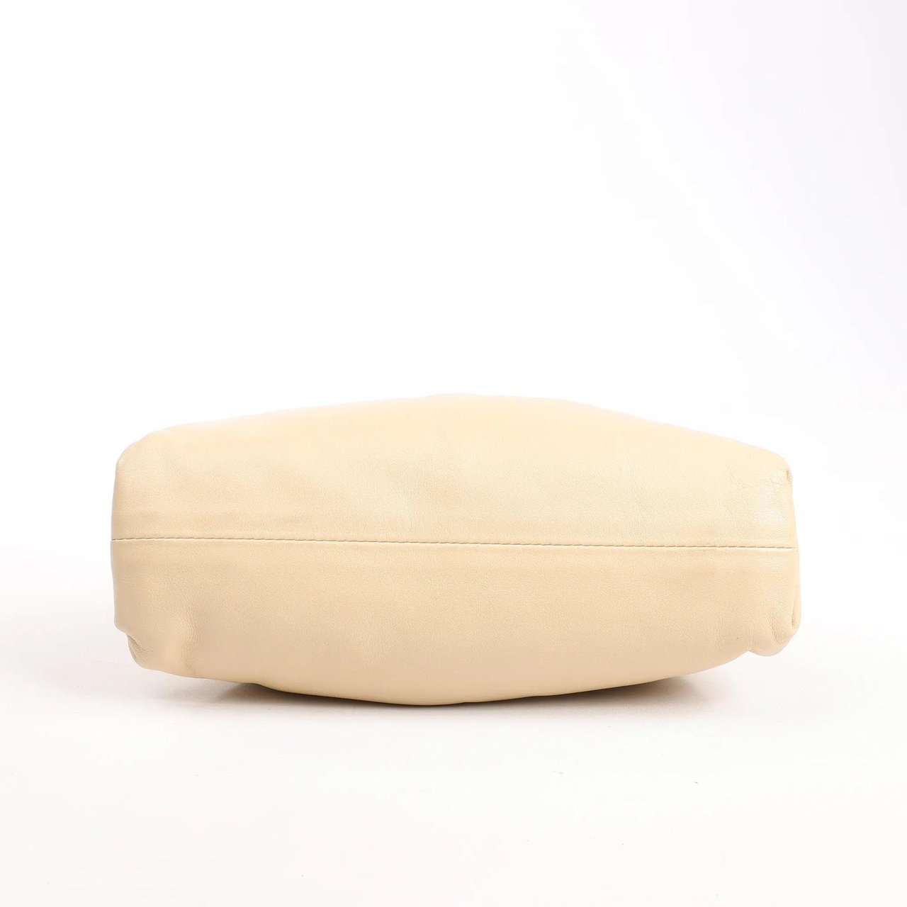 Bottega Veneta Bottega Veneta Mini The Pouch Leather Crossbody bag in Beige Beige