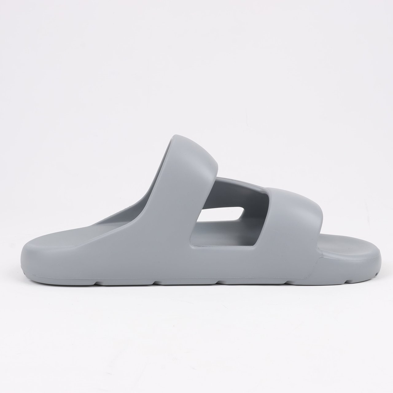 Bottega Veneta Bottega Veneta Rubber Band Sandals in Grey, Size 43 EU Grijs