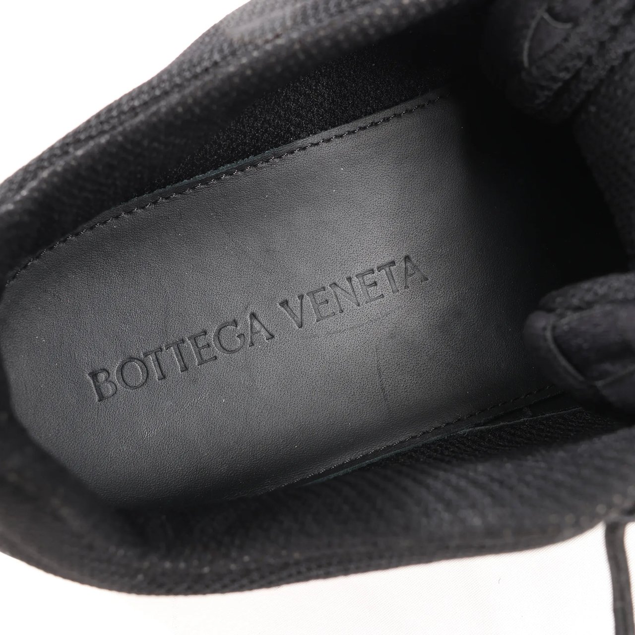 Bottega Veneta Bottega Veneta Scar Tex Fabric Sneakers in Black, Size 39 EU Zwart
