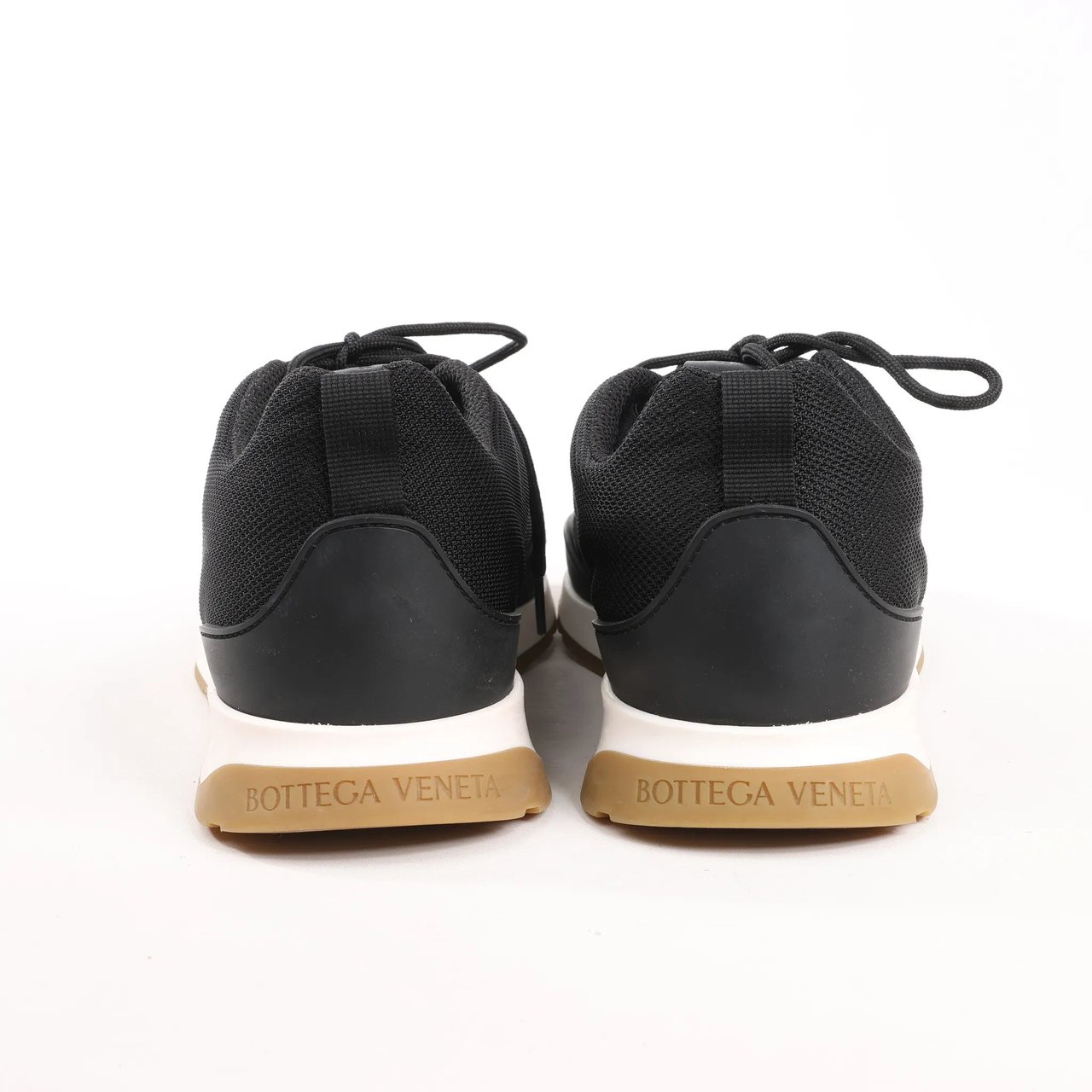 Bottega Veneta Bottega Veneta Scar Tex Fabric Sneakers in Black, Size 39 EU Zwart