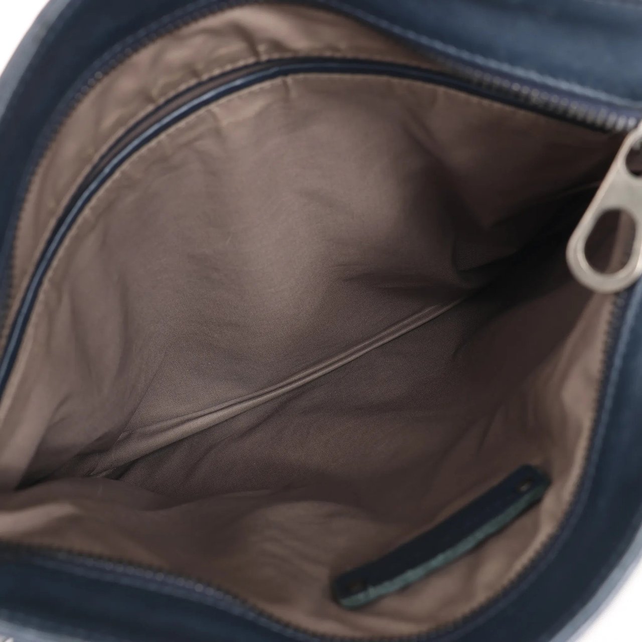 Bottega Veneta Bottega Veneta VN Intrecciato Crossbody Messenger Bag in Navy Blue Blauw