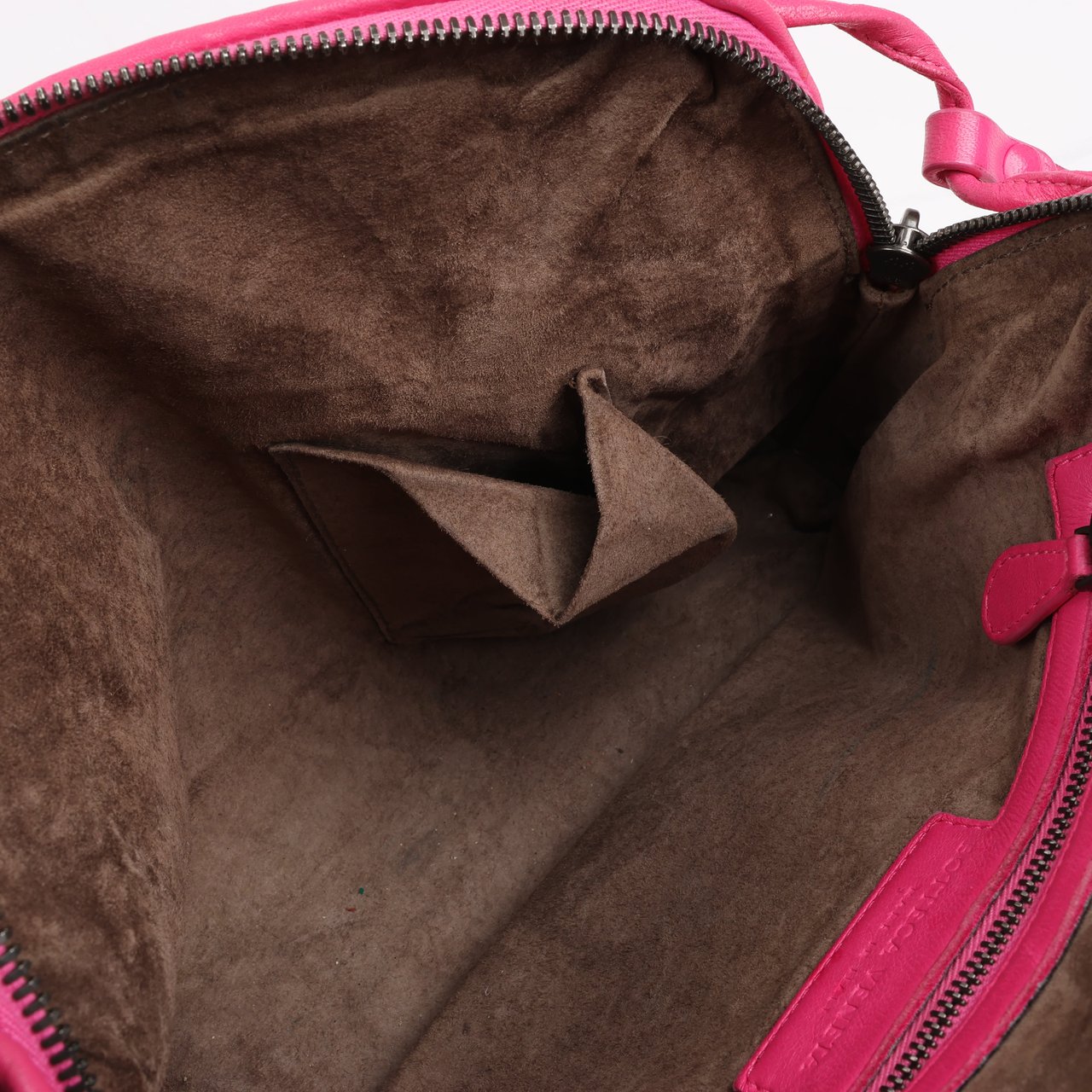 Bottega Veneta Bottega Veneta Intrecciato Nodini Crossbody Bag in Pink Roze