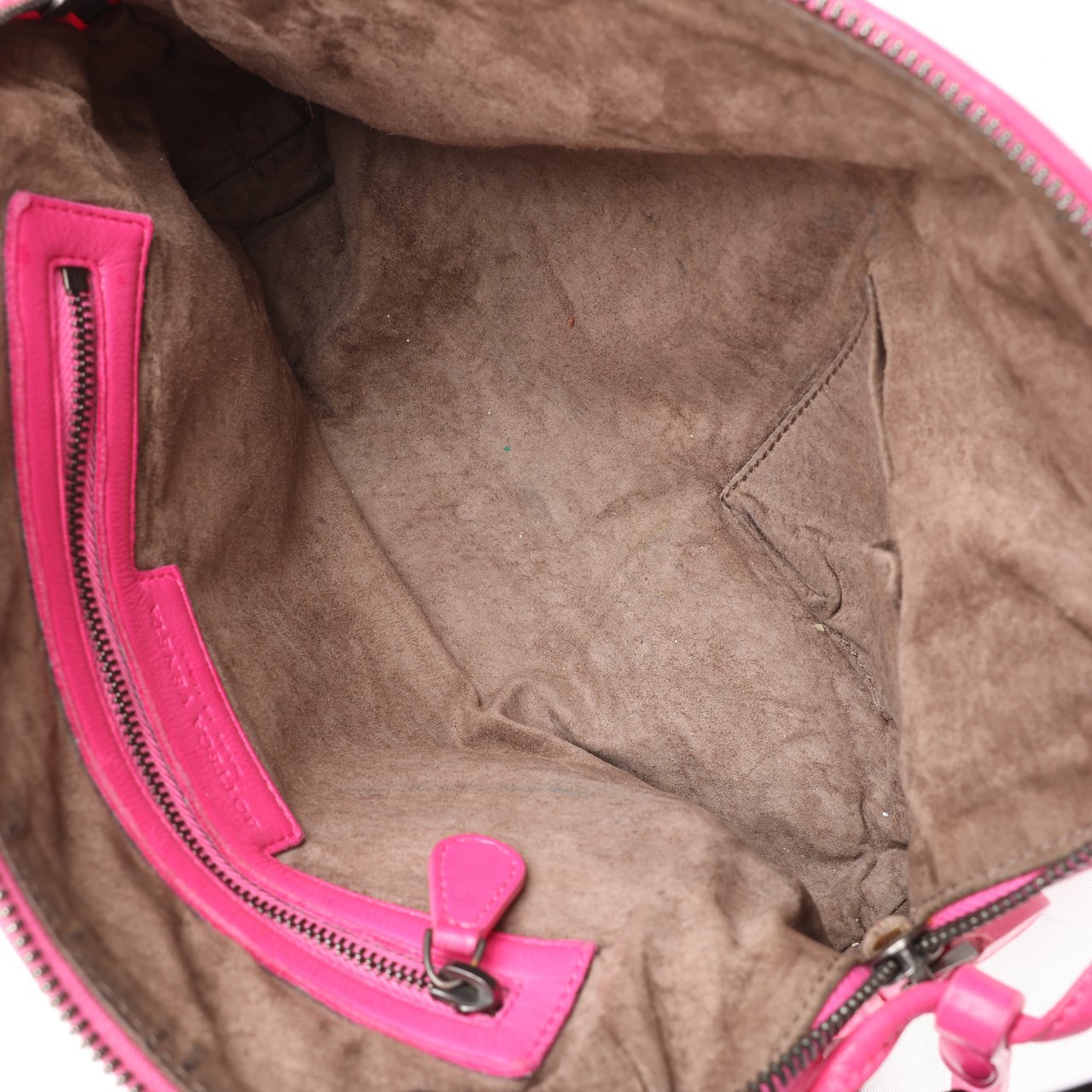 Bottega Veneta Bottega Veneta Intrecciato Nodini Crossbody Bag in Pink Roze