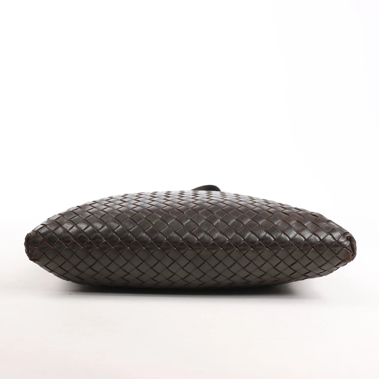 Bottega Veneta Bottega Veneta VN Intrecciato Crossbody Messenger Bag in Brown Bruin