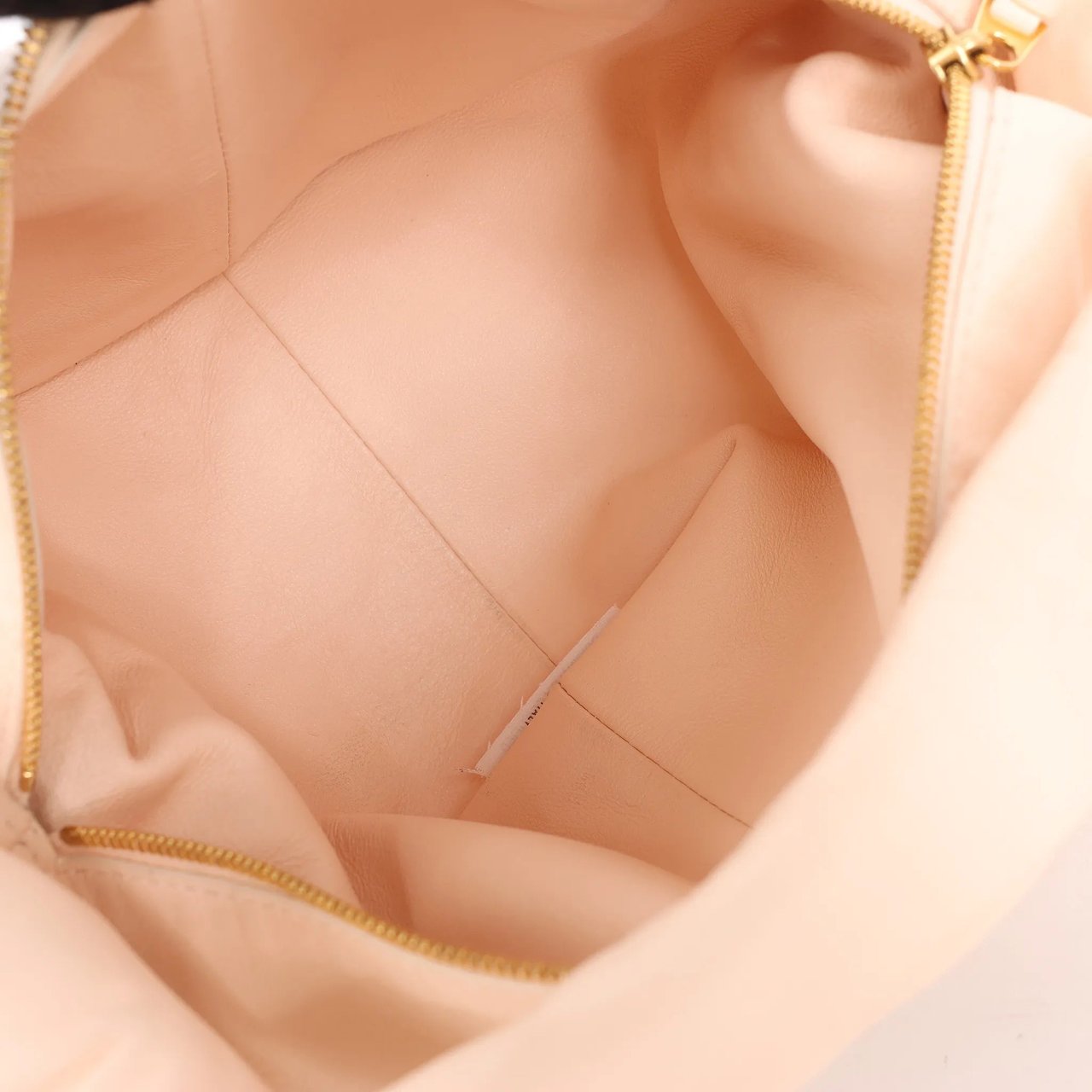 Bottega Veneta BOTTEGA VENETA Double Knot Mini Leather Handbag in Pink Roze