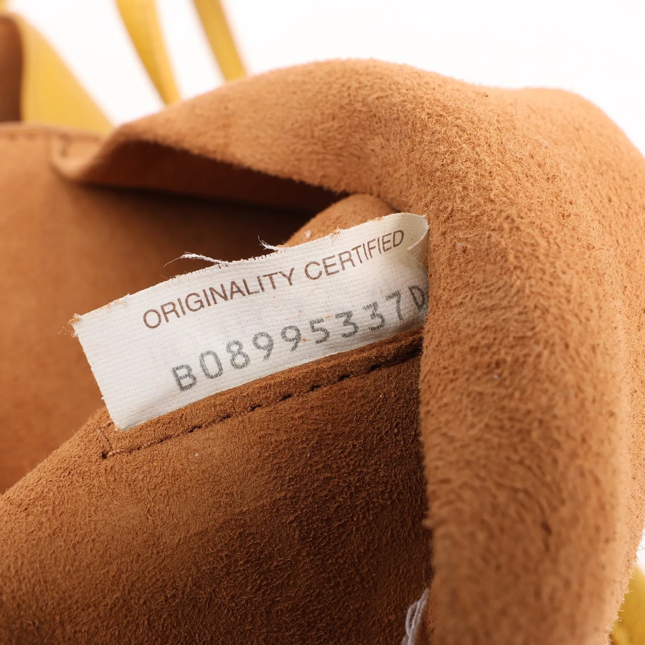 Bottega Veneta Bottega Veneta Mini Arco Maxi Intrecciato Leather Handbag in Yellow Geel