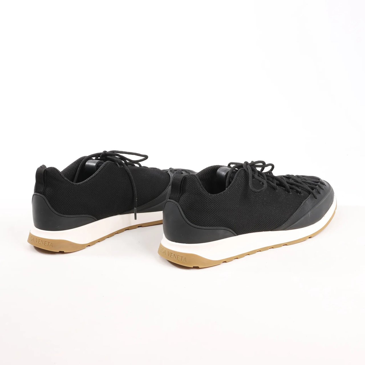 Bottega Veneta Bottega Veneta Scar Tex Fabric Sneakers in Black, Size 39 EU Zwart