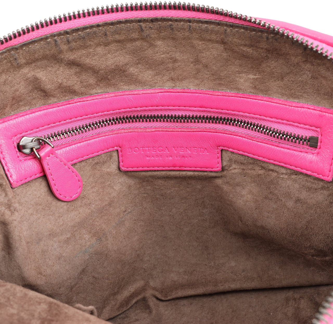 Bottega Veneta Bottega Veneta Intrecciato Nodini Crossbody Bag in Pink Roze