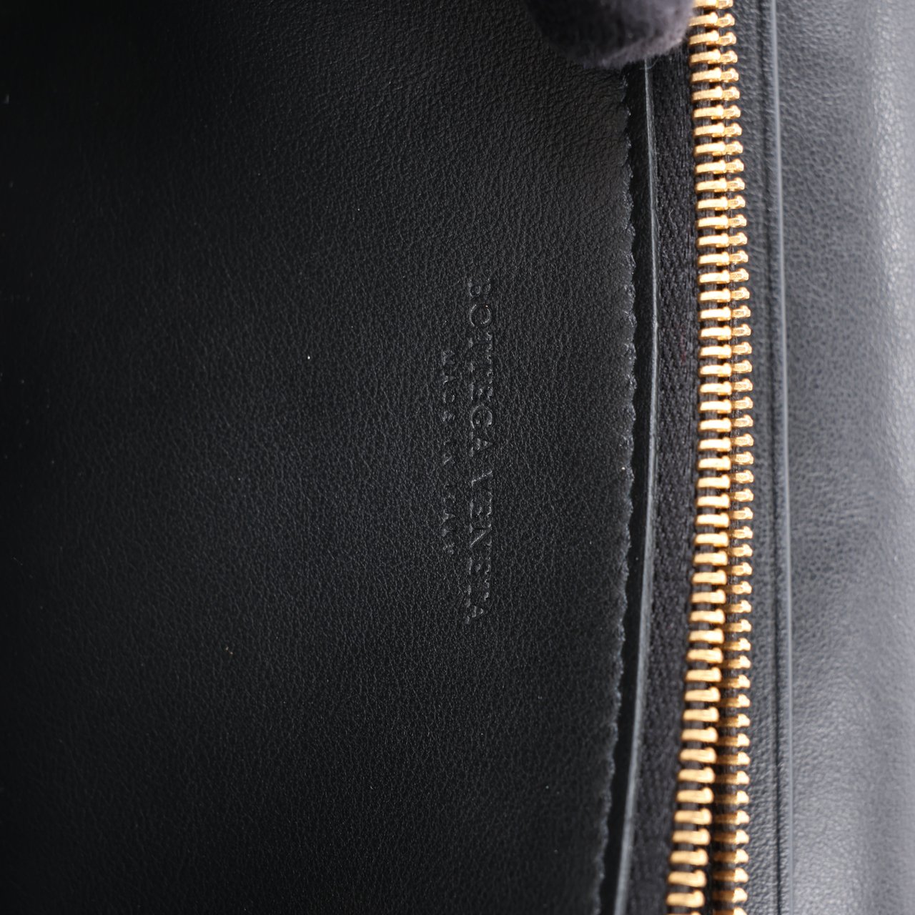Bottega Veneta Black Smooth Leather Continental Wallet Zwart