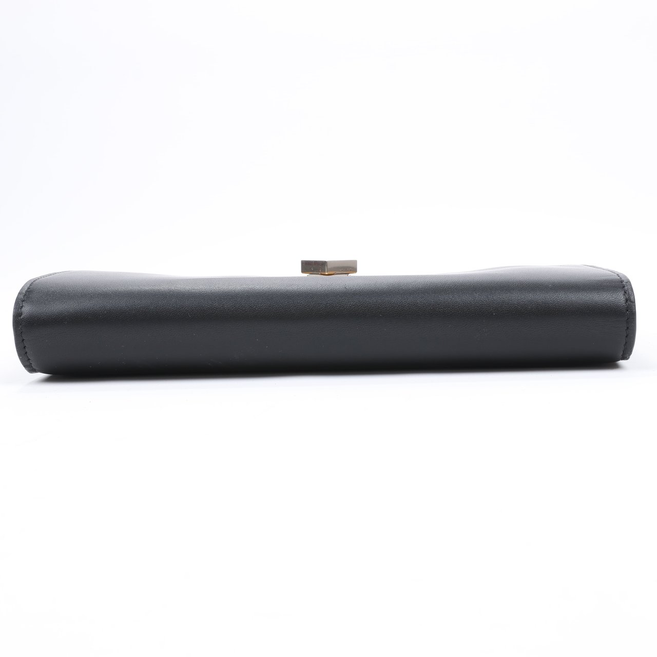 Bottega Veneta Black Smooth Leather Continental Wallet Zwart