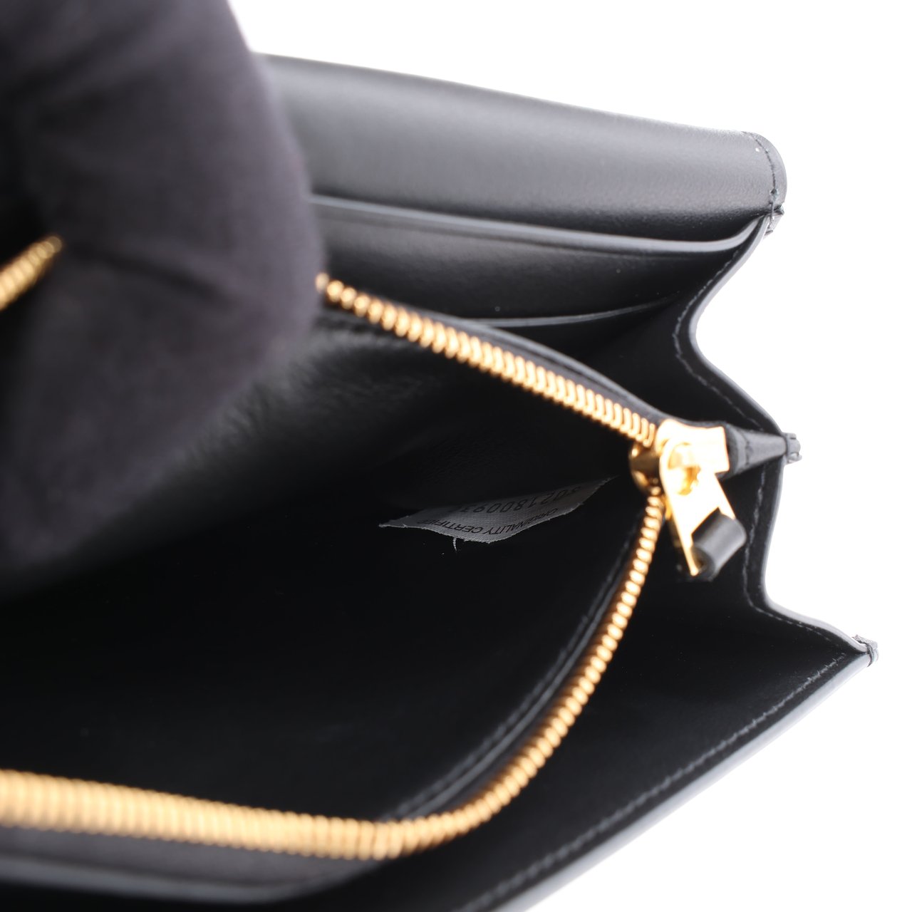Bottega Veneta Black Smooth Leather Continental Wallet Zwart