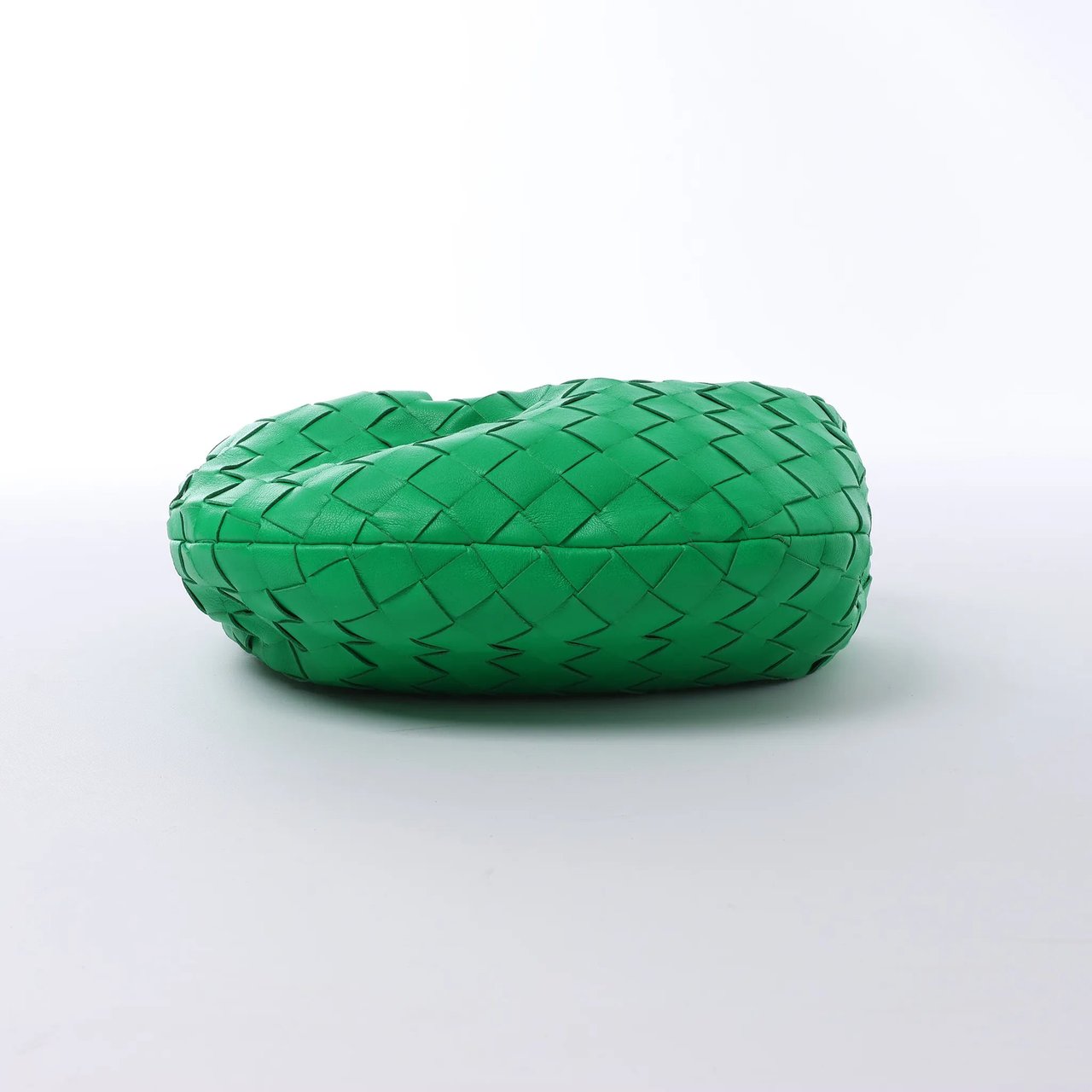 Bottega Veneta Jodie Mini Intrecciato Leather Handbag in Green Groen