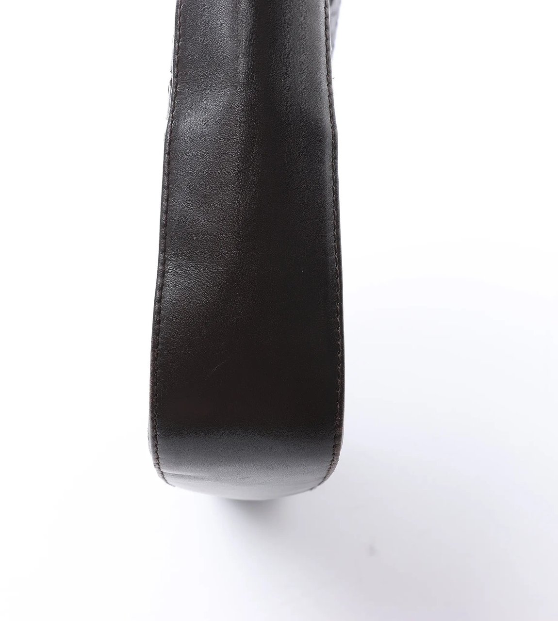 Bottega Veneta Intrecciato Leather Shoulder Bag in Brown Bruin