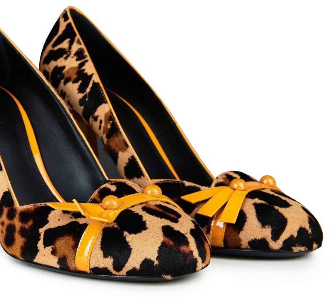 Bottega Veneta Pony Pollock Pumps Divers