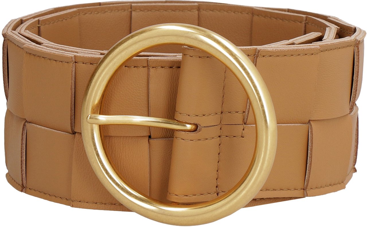 Bottega Veneta Leather belt Goud