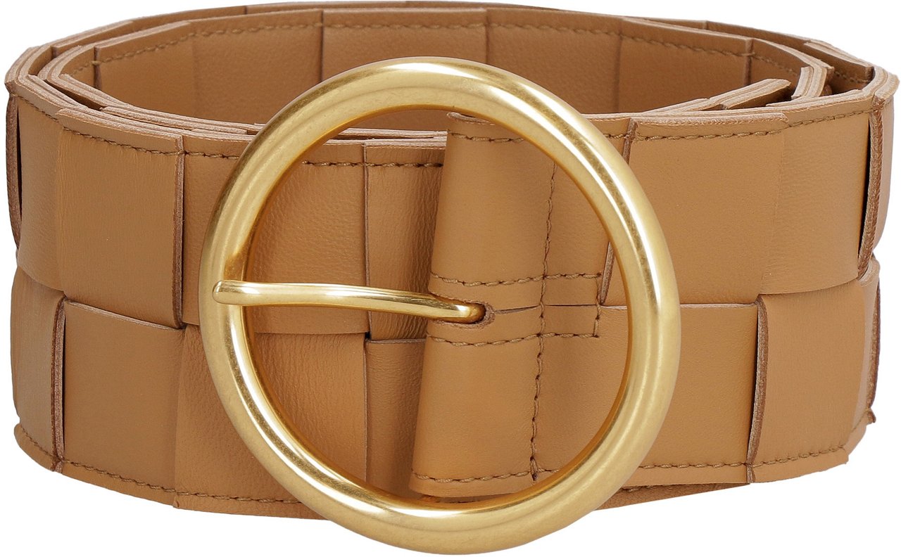 Bottega Veneta Leather belt Goud