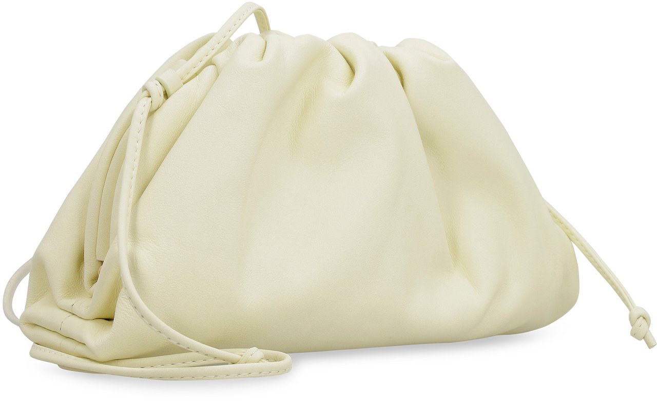 Bottega Veneta Mini Pouch clutch Geel