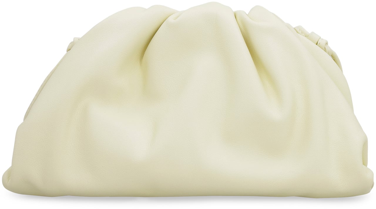 Bottega Veneta Mini Pouch clutch Geel