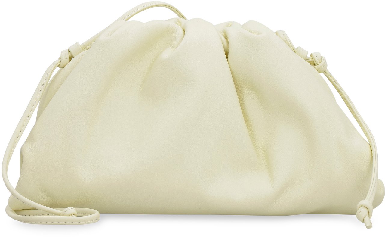 Bottega Veneta Mini Pouch clutch Geel