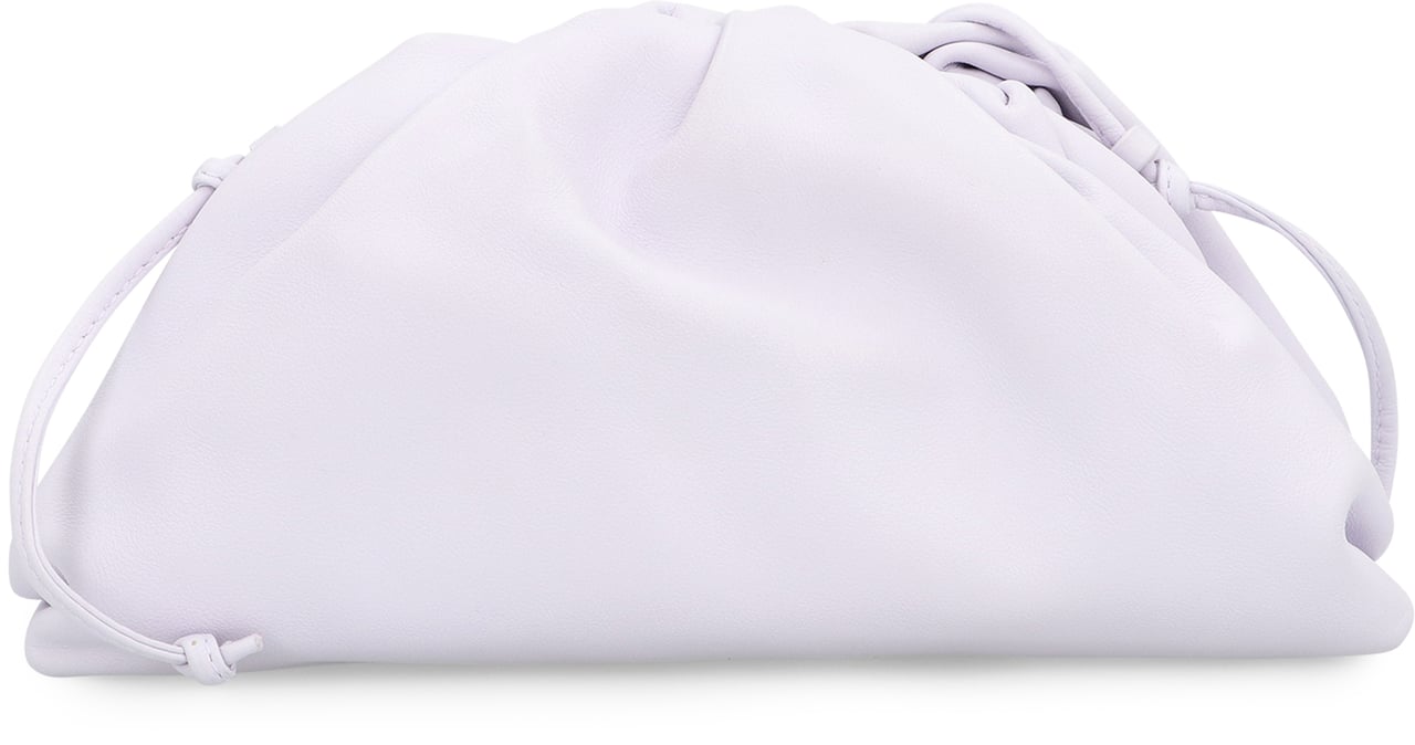 Bottega Veneta Leather Mini Pouch Goud