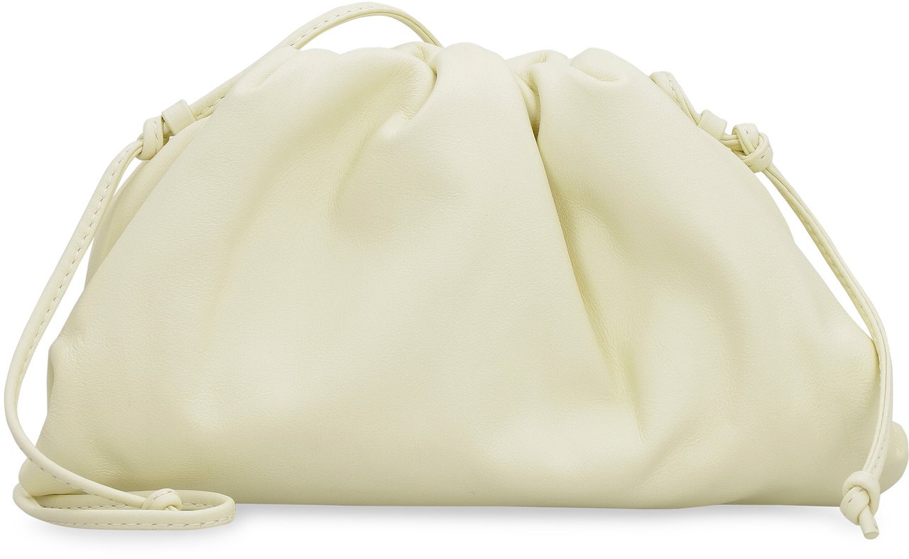Bottega Veneta Mini Pouch clutch Geel