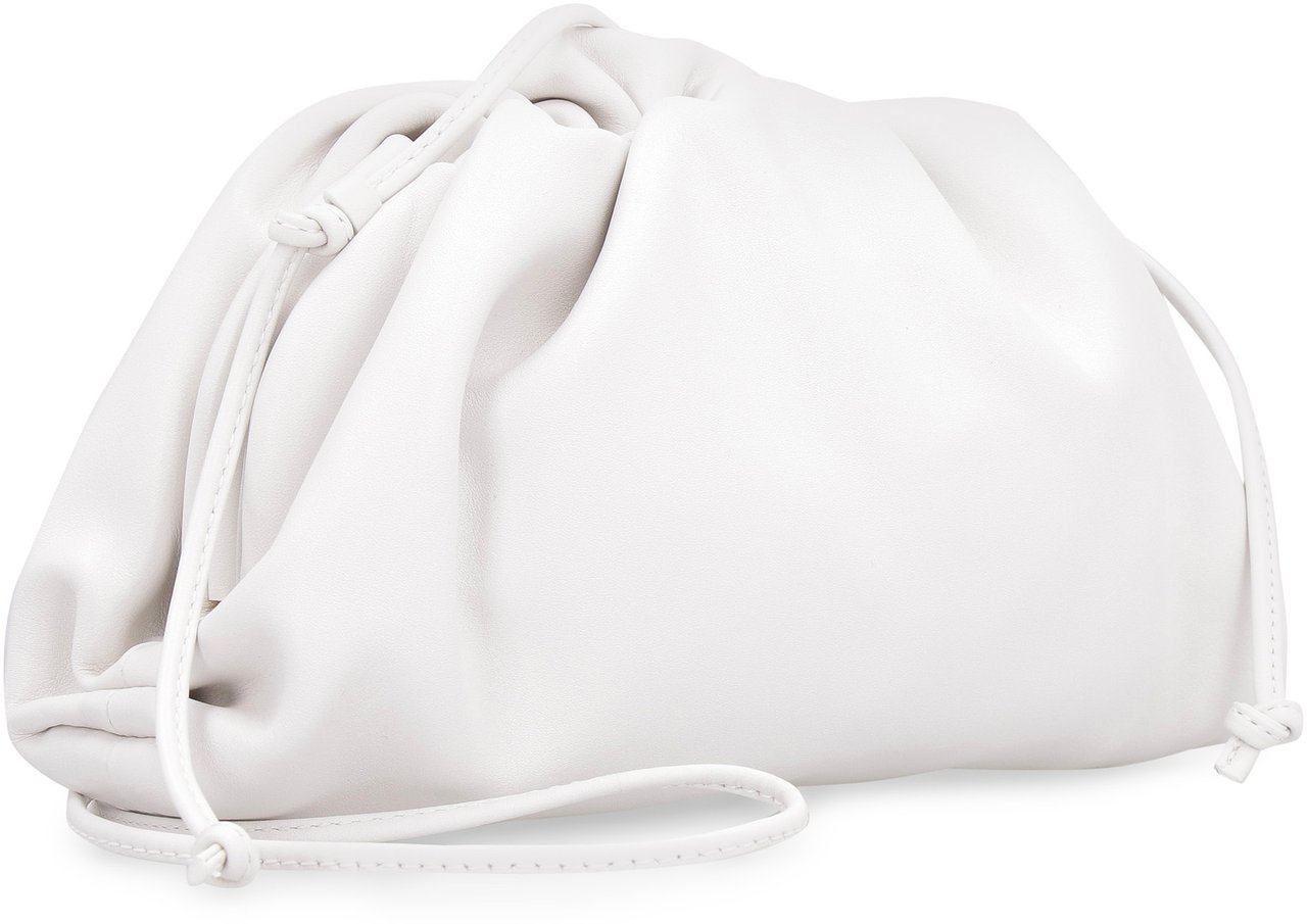 Bottega Veneta Mini Pouch clutch Wit