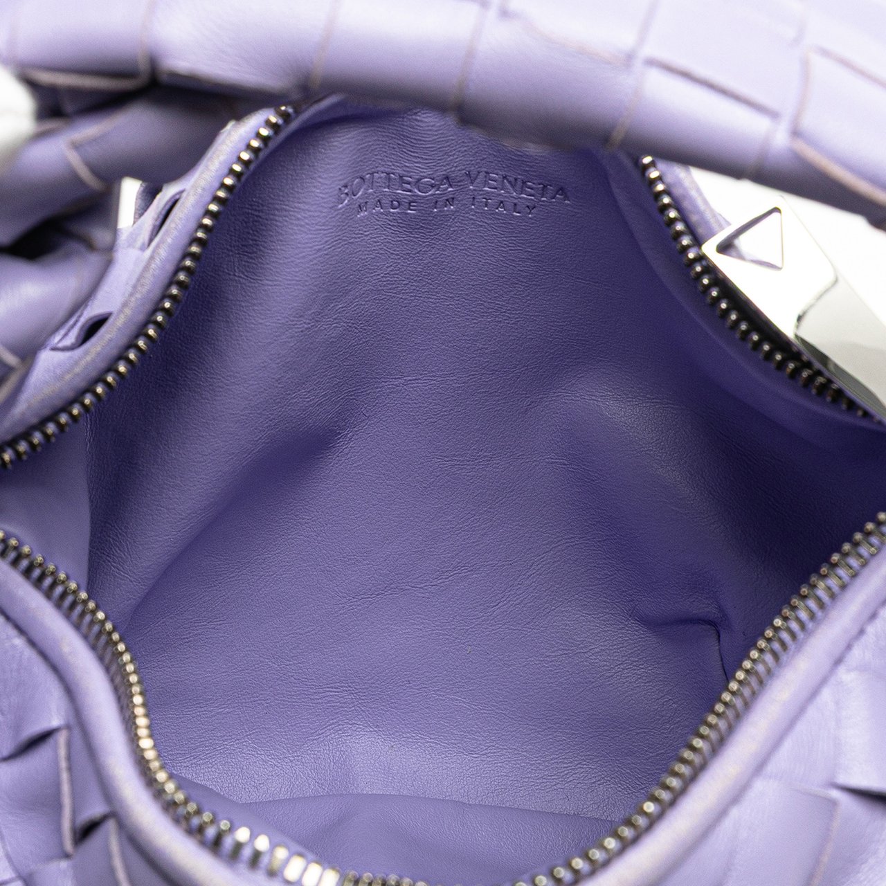 Bottega Veneta Mini Nappa Intrecciato Jodie Paars