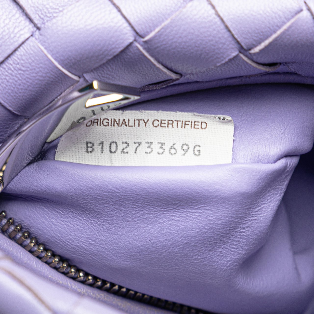 Bottega Veneta Mini Nappa Intrecciato Jodie Paars