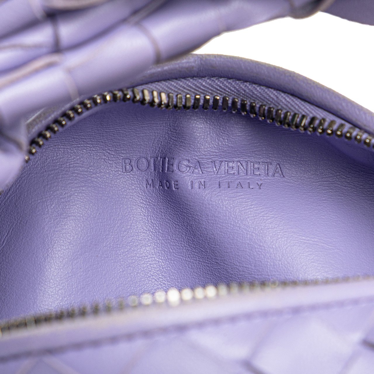 Bottega Veneta Mini Nappa Intrecciato Jodie Paars
