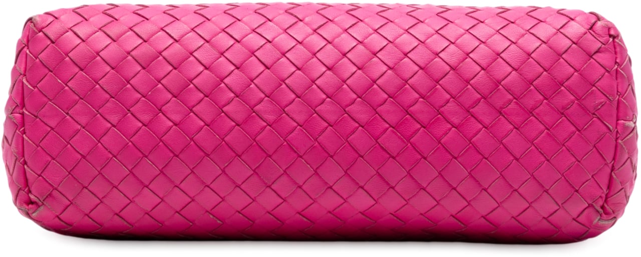 Bottega Veneta Medium Nappa Intrecciato Olimpia Shoulder Bag Roze