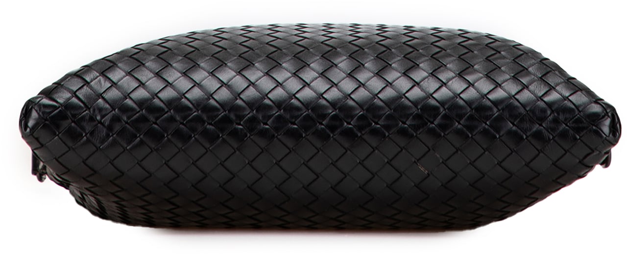 Bottega Veneta Nappa Intrecciato VN Crossbody Zwart