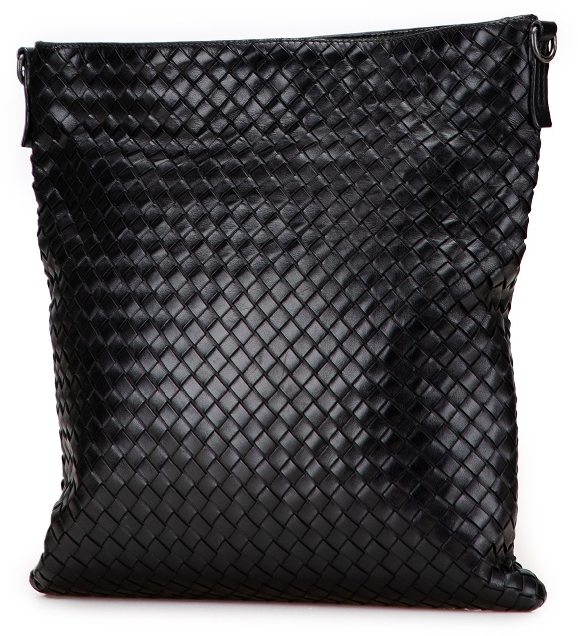 Bottega Veneta Nappa Intrecciato VN Crossbody Zwart