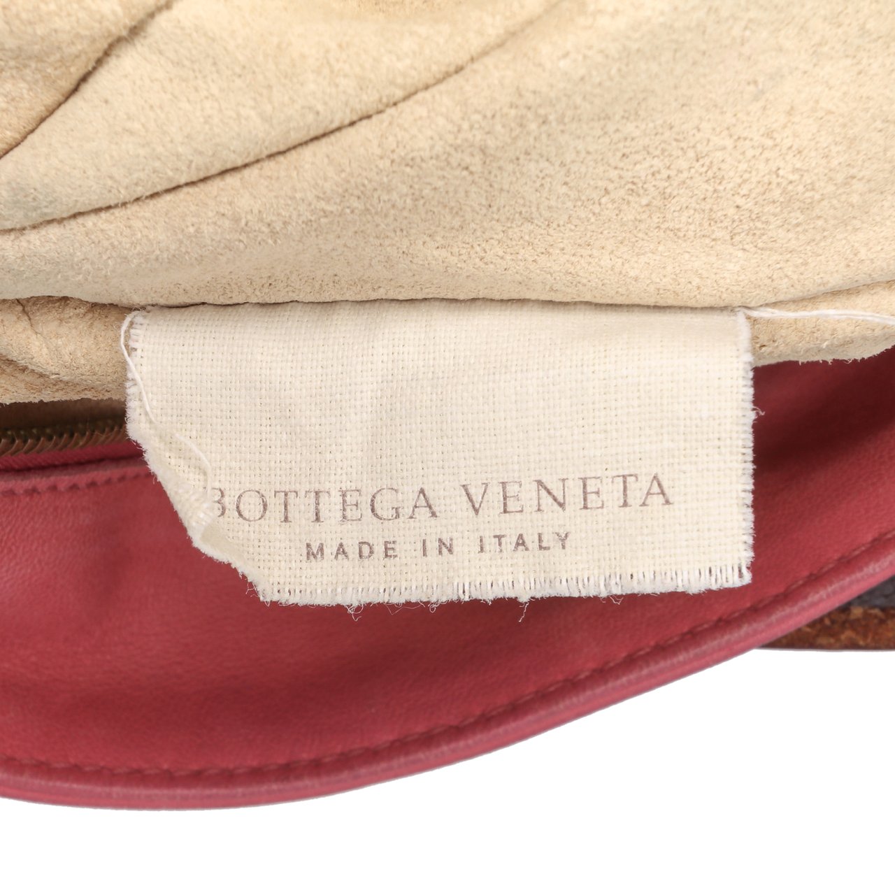 Bottega Veneta Intrecciato Crossbody Roze