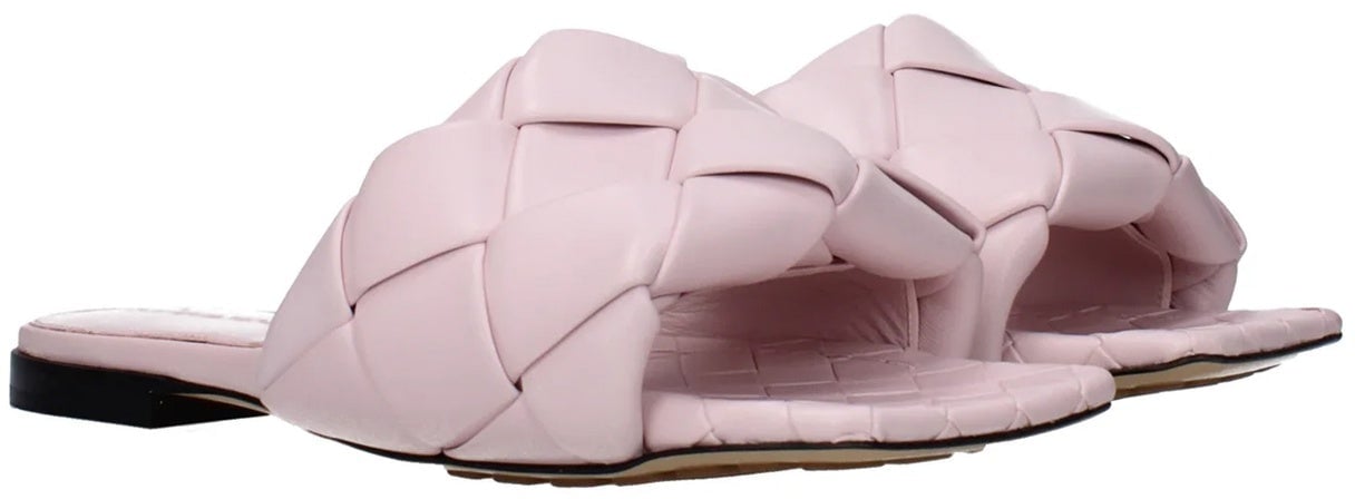 Bottega Veneta Lido Sandals Roze
