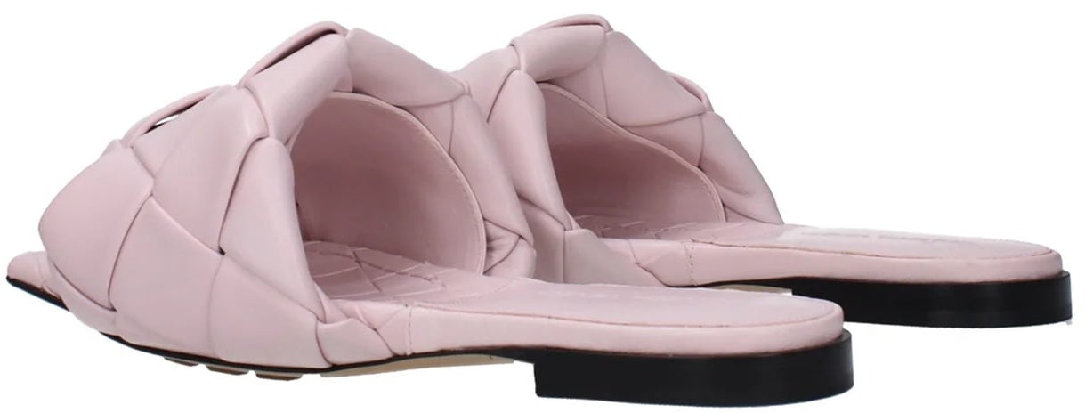 Bottega Veneta Lido Sandals Roze