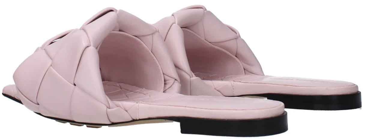 Bottega Veneta Bottega Veneta Lido Sandals Roze