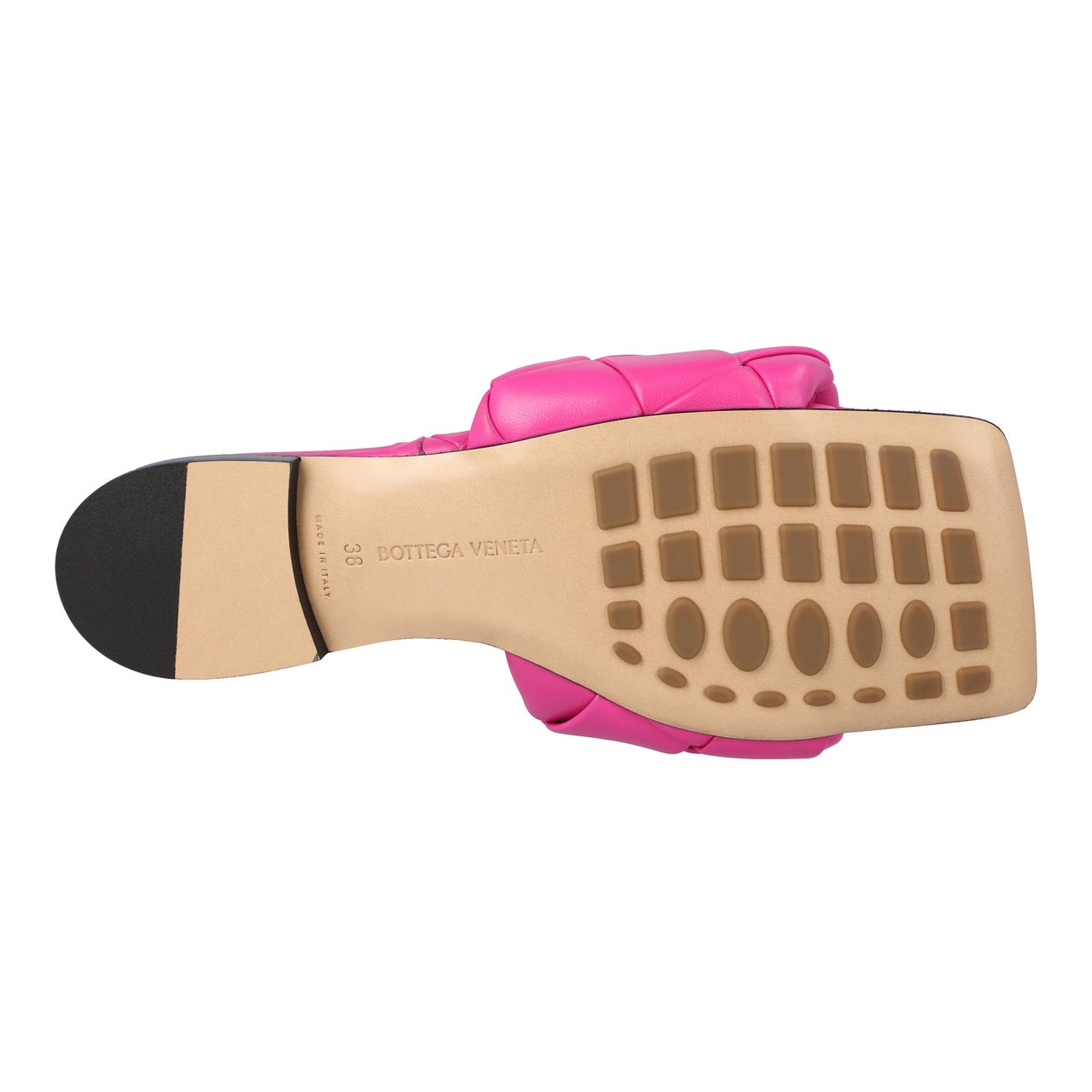 Bottega Veneta Lido Flat Sandal Pink Roze