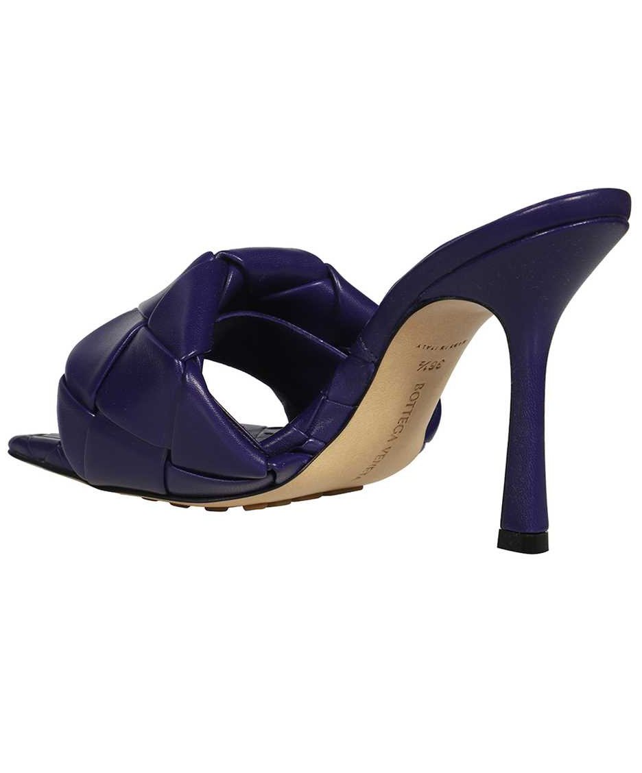 Bottega Veneta Lido leather mules Paars