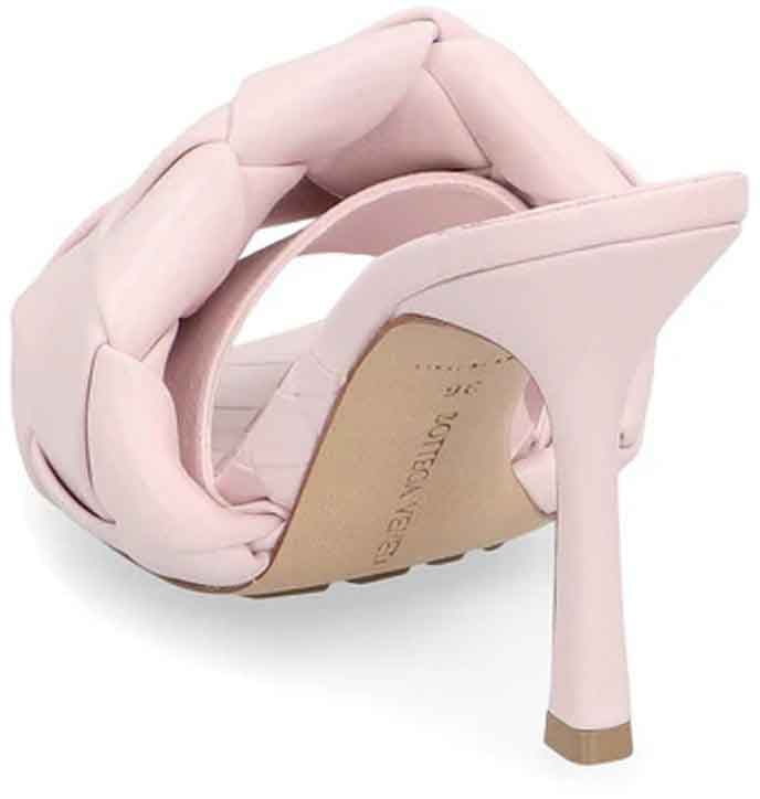 Bottega Veneta Bottega Veneta Lido Mules Roze