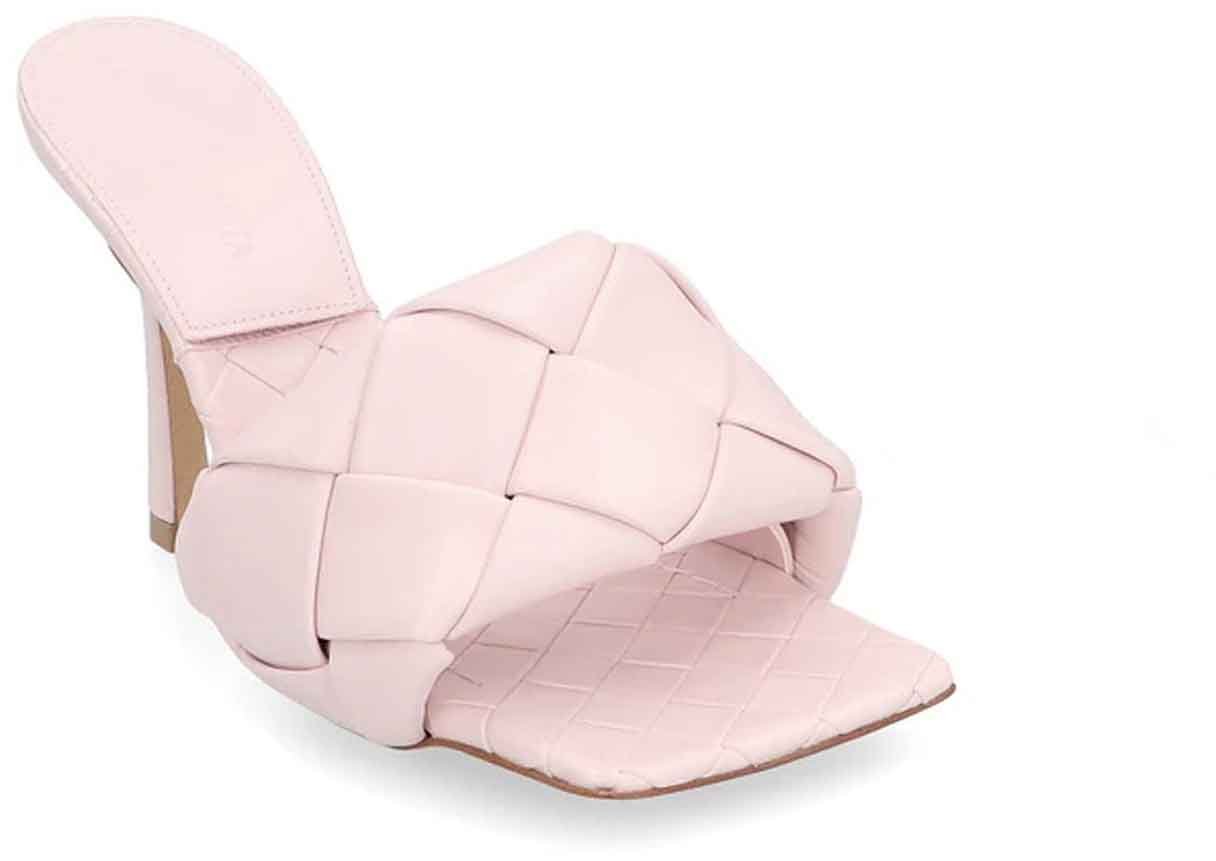 Bottega Veneta Bottega Veneta Lido Mules Roze
