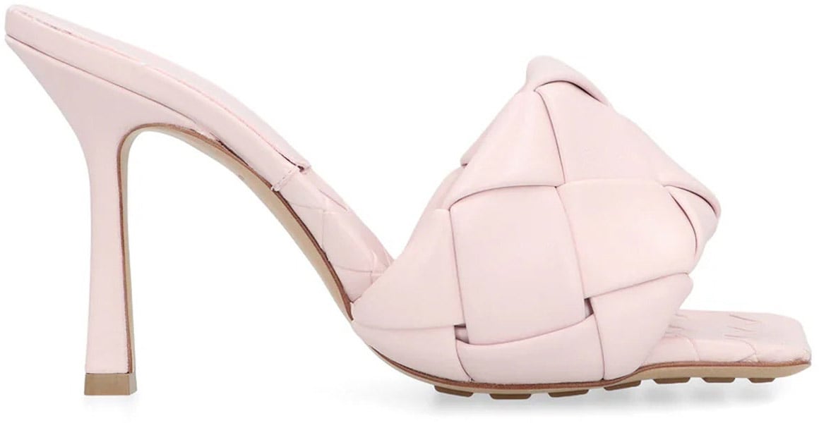 Bottega Veneta Bottega Veneta Lido Mules Roze