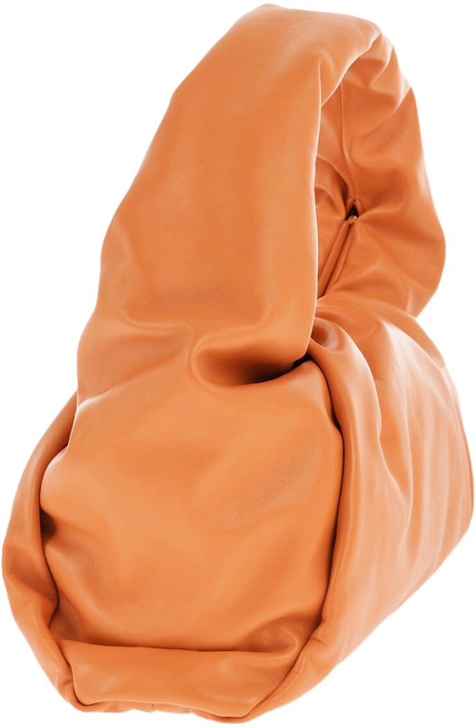 Bottega Veneta The Shoulder Pouch Hobo Bag Oranje