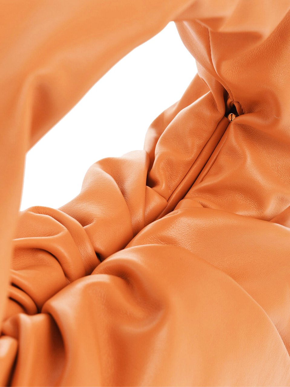 Bottega Veneta The Shoulder Pouch Hobo Bag Oranje