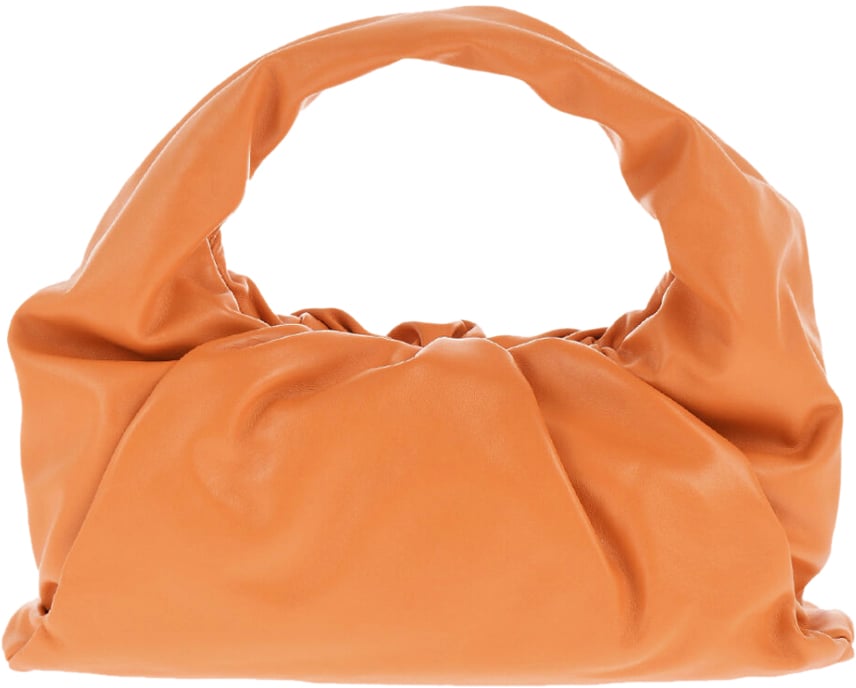 Bottega Veneta The Shoulder Pouch Hobo Bag Oranje