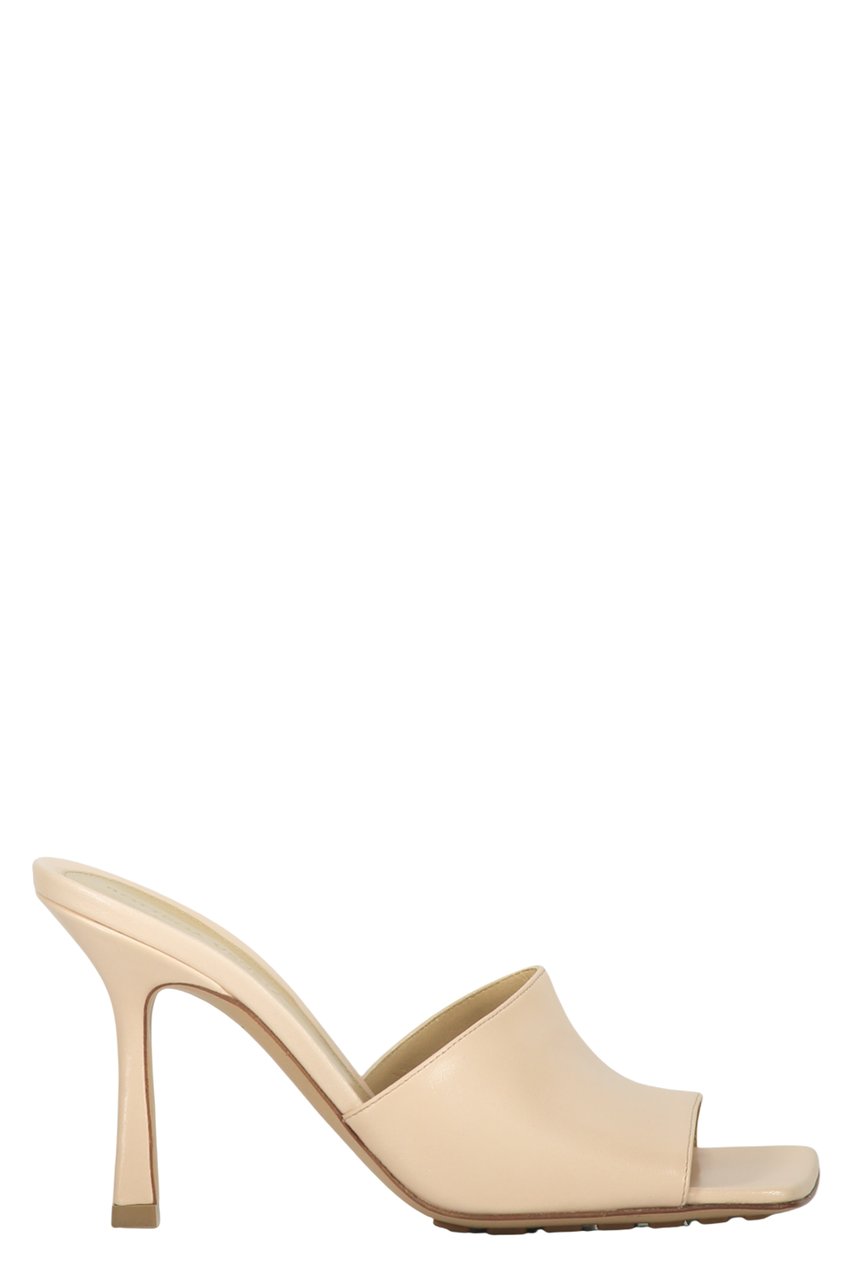 Bottega Veneta Stretch Leather mules Roze