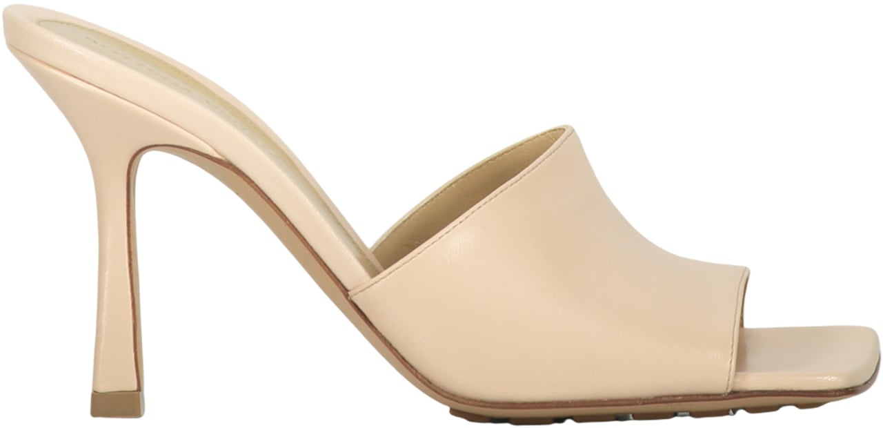 Bottega Veneta Stretch Leather mules Roze